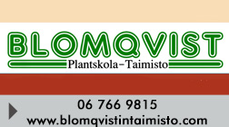 Blomqvists Plantskola Ab, Blomqvistin Taimisto Oy logo